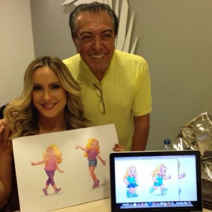 Claudia Leitte, Maurício de Souza Claudia Leitte, Maurício de Souza